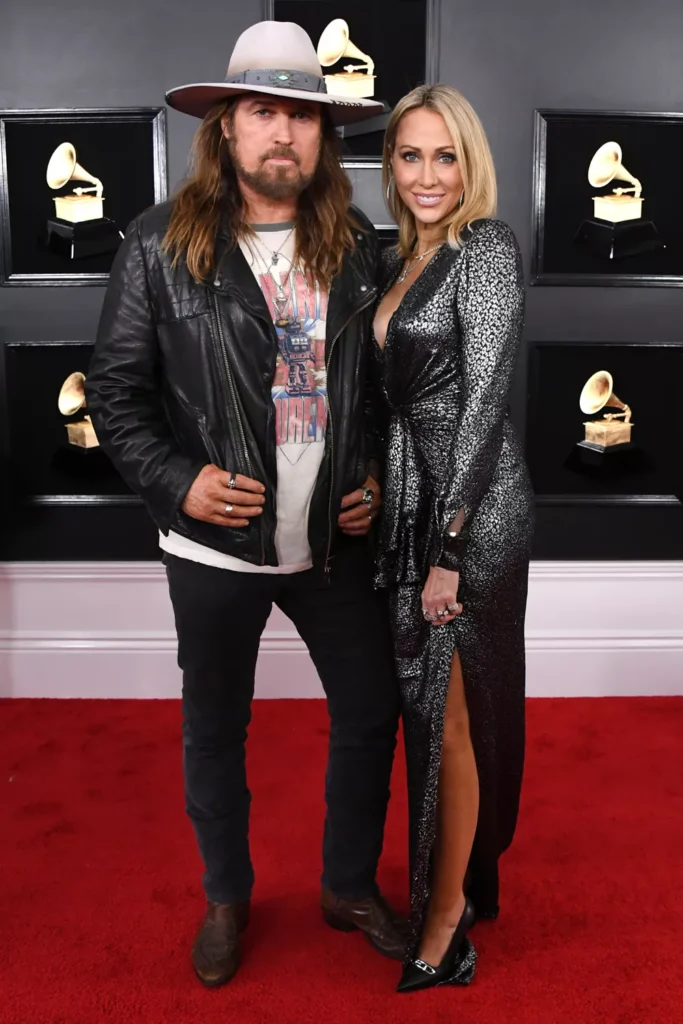 Billy Ray Cyrus and Tish Cyrus 