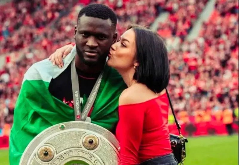 Victor Boniface Denies Breakup with Norwegian Girlfriend Over Prenup Rumors<br> 3 Vitor Boniface Breakup with Norwegian Girlfriend Over Prenup