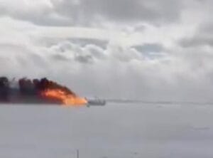 Delta Plane Bursts Into Flames Before Flipping on Toronto Runway 3 Delta Plane Bursts Into Flames Before Flipping on Toronto Runway