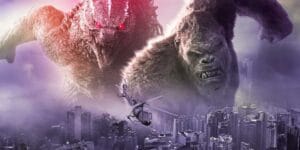 cover art for godzilla x kong with both characters running toward the camera 13627591160816077792
