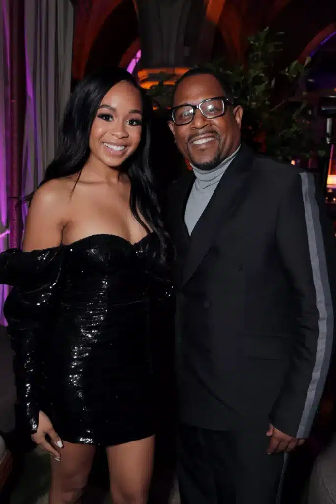 Eddie Murphy son Eric wedding with Martin Lawrence daughter