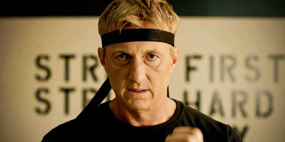 Why Do People Love Cobra Kai Series? Here's What Made It So Addictive Early On 3 johnny lawrence looking intense in cobra kai season 18222925384558127869